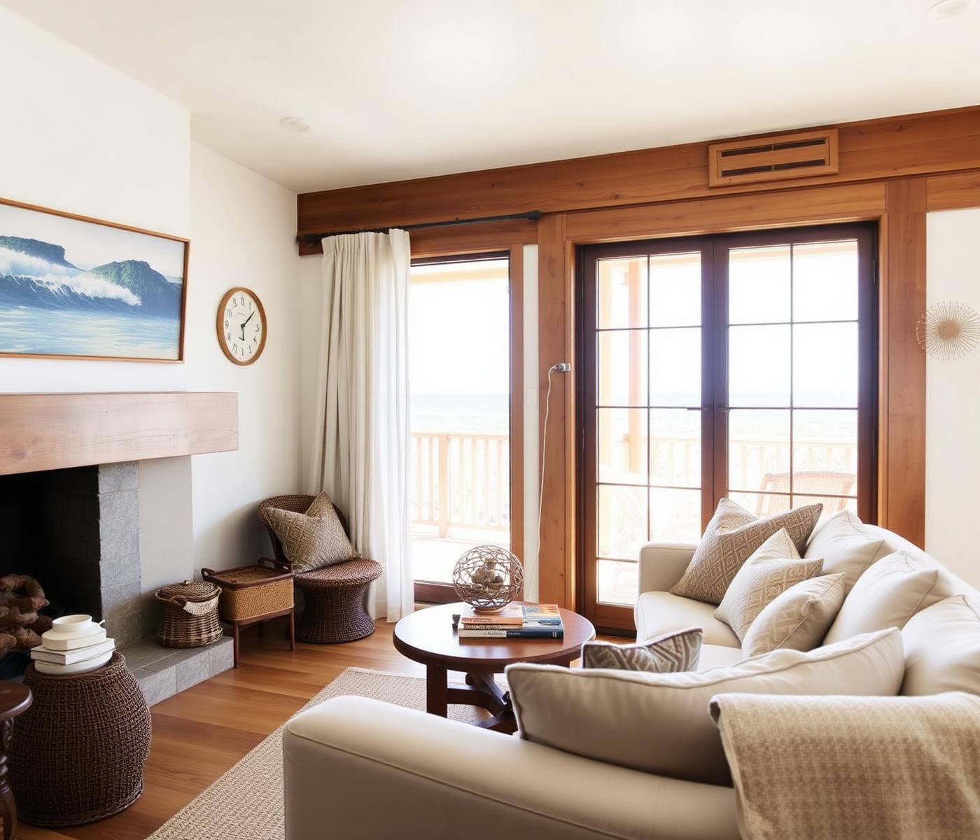 Beautifully cared-for coastal interior